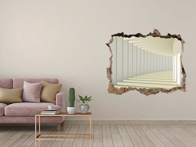 Fototapeta díra na zeď 3D nálepka Ilúzia nekonečného priestoru