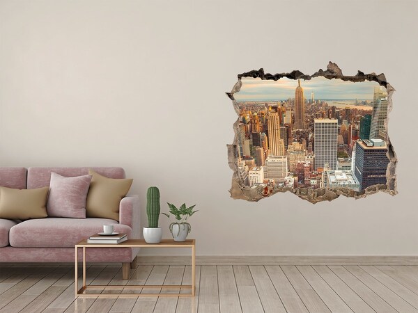 Nálepka fototapeta 3D New york letu vták