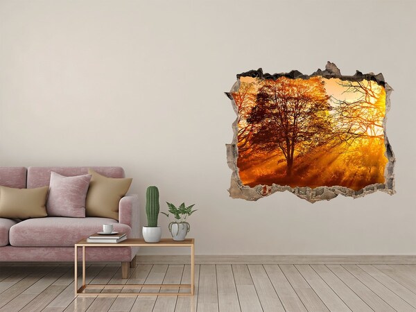 Nálepka fototapeta 3D výhled Západ slnka