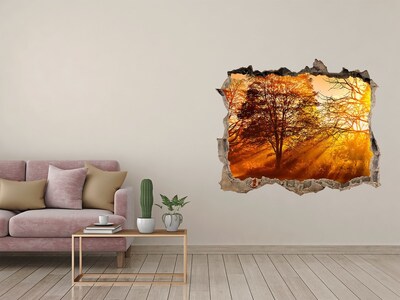 Nálepka fototapeta 3D výhled Západ slnka
