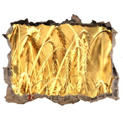 Samolepící díra na stěnu nálepka Zlaté zrnká na slnku