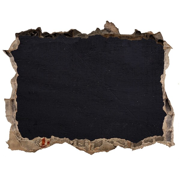 Díra 3D fototapeta na stěnu Čierna diera v stene