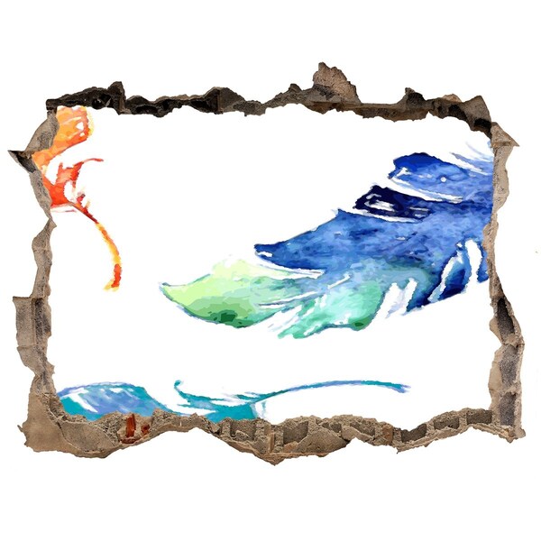 Díra 3D fototapeta nálepka Tropický oceán