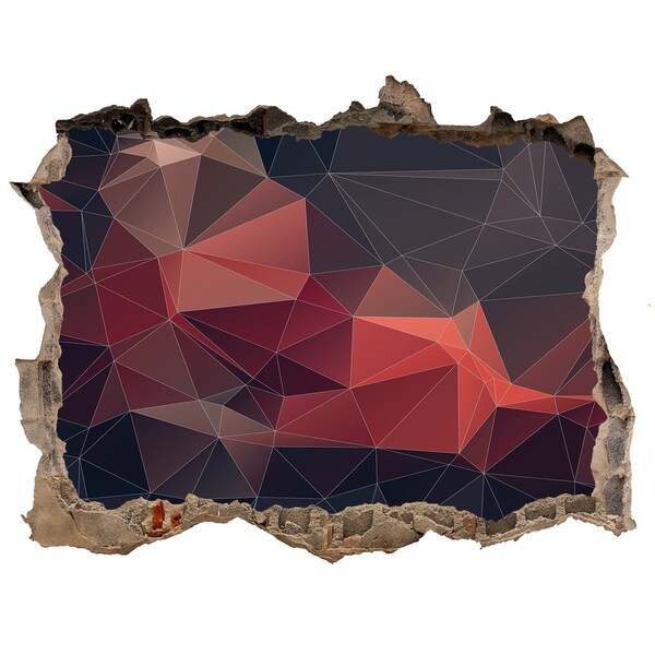 Díra 3D fototapeta na stěnu Abstraktná diera v stene