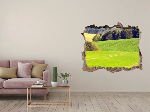 Nálepka fototapeta 3D výhled Špinavá cesta