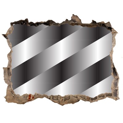 Díra 3D fototapeta nálepka Ilúzia rozbitej steny