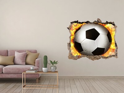 Samolepící díra na stěnu Horí píla futbal