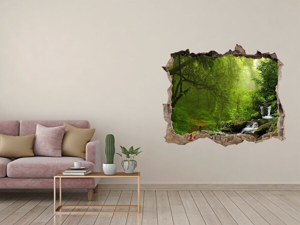 Nálepka fototapeta 3D výhled Jungle v nepále