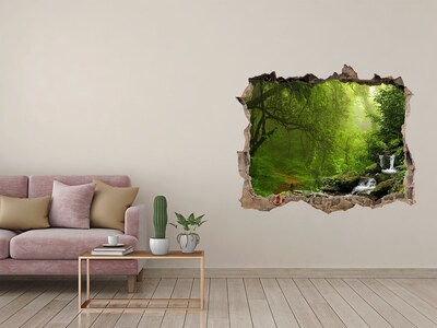 Nálepka fototapeta 3D výhled Jungle v nepále