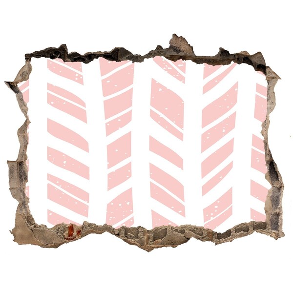 Fotoobraz díra na stěnu nálepka Ružové škvrny na betóne