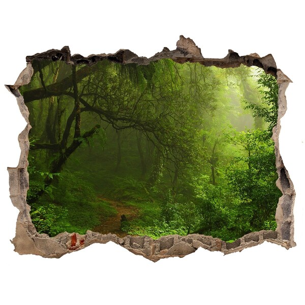 Nálepka fototapeta 3D výhled Jungle v nepále