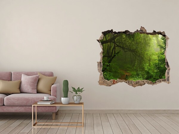 Nálepka fototapeta 3D výhled Jungle v nepále