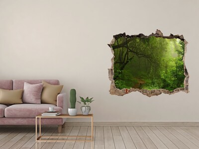 Nálepka fototapeta 3D výhled Jungle v nepále