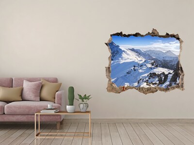 Nálepka fototapeta 3D Summit tatra