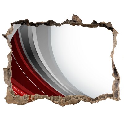 Díra 3D fototapeta na stěnu nálepka Poškodená stena s efektom hĺbky