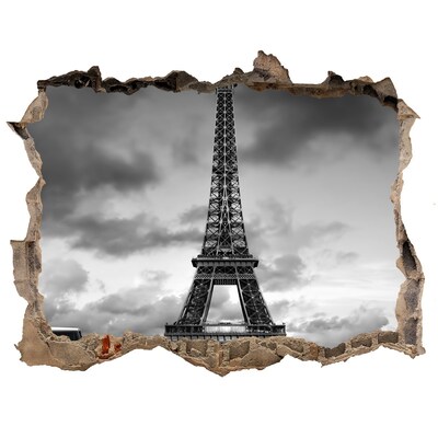 Fototapeta díra na zeď 3D Eiffelova veža v paríži