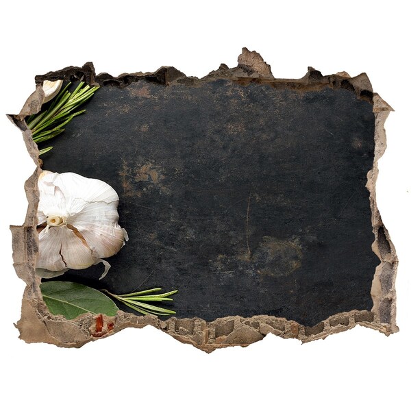 Samolepící díra nálepka beton Kuchynské vône