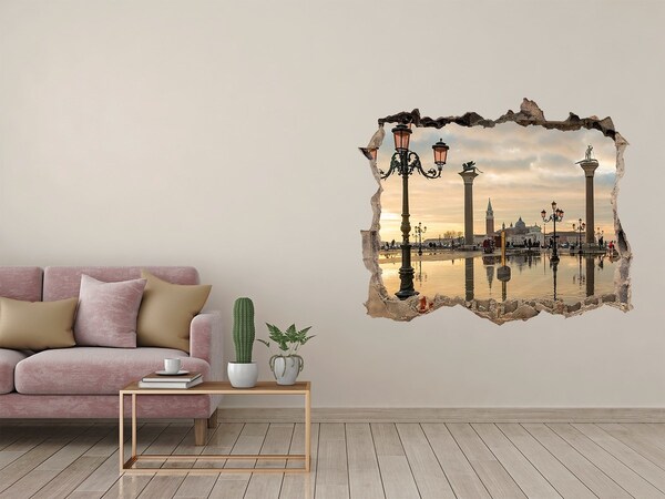 Fototapeta díra na zeď 3D Benátky pri východe slnka