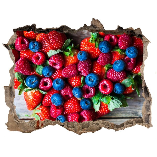 Samolepící nálepka beton Ovocný raj