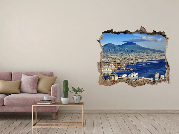 Fototapeta díra na zeď 3D Naples italy