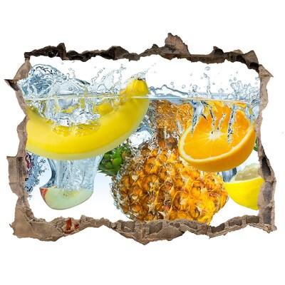 Samolepící nálepka beton Ovocný vodopád z betónu