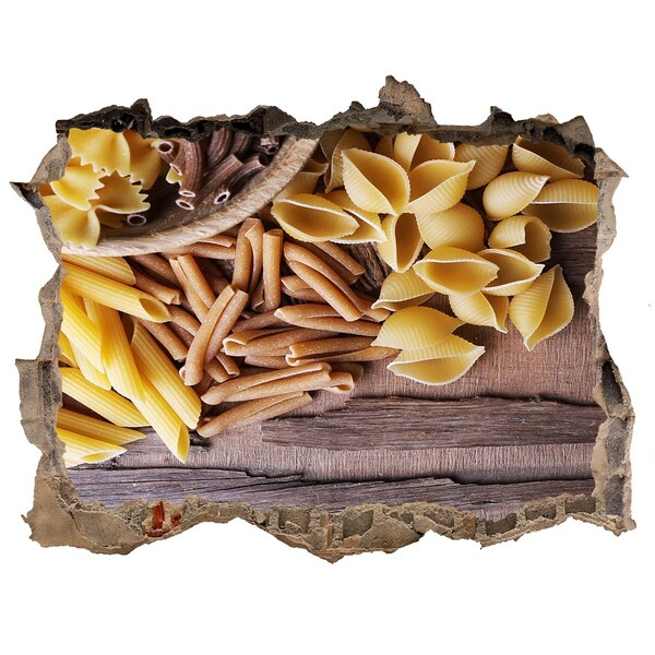 Samolepící nálepka Cestoviny Diera v stene