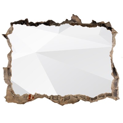 Díra 3D fototapeta na stěnu Rozbitá stena s odrazom svetla