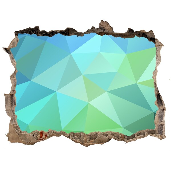 Díra 3D fototapeta nálepka Virtuálna diera v stene