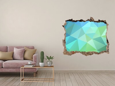 Díra 3D fototapeta nálepka Virtuálna diera v stene