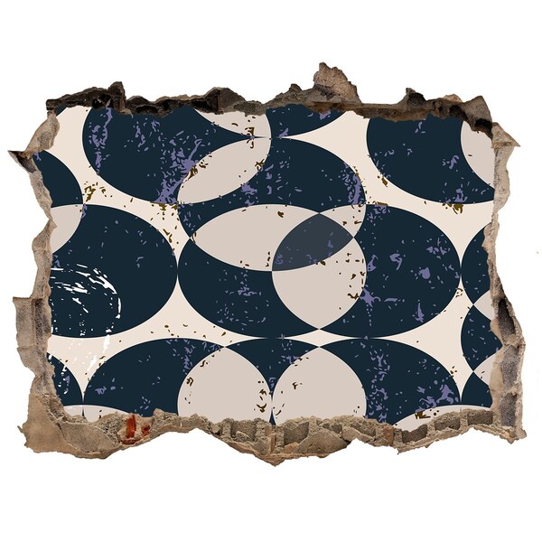 Fotoobraz díra na stěnu Moderný dizajn diery v stene