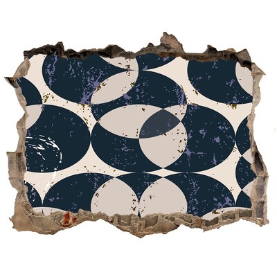 Fotoobraz díra na stěnu Moderný dizajn diery v stene