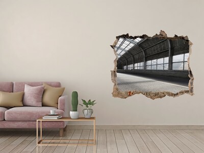 Fototapeta díra na zeď 3D Mestské čaro za dierou