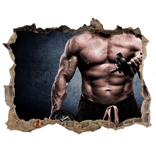 Foto fotografie díra na zeď Pohon v akcii