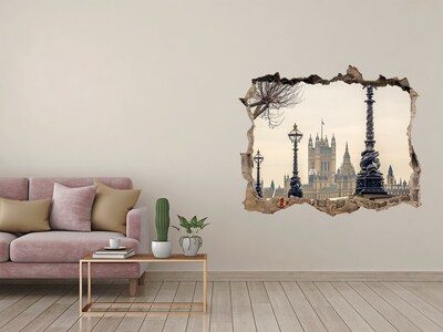 Fototapeta díra na zeď 3D Pohľad na Londýn