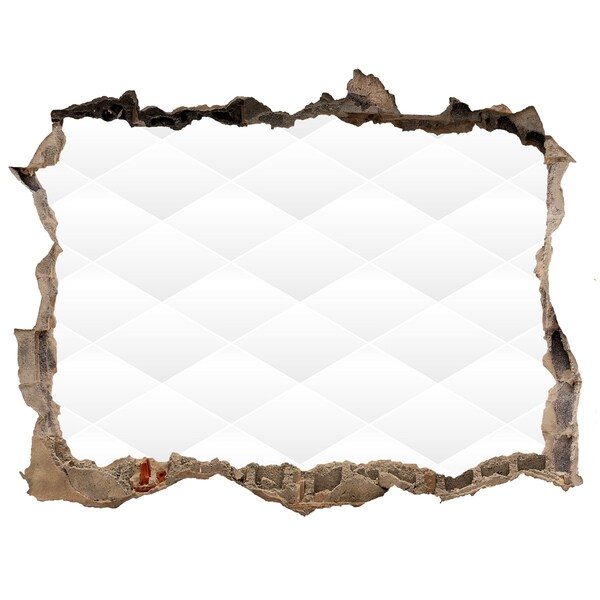 Díra 3D fototapeta nálepka Rozbitá stena s výhľadom na prázdnotu