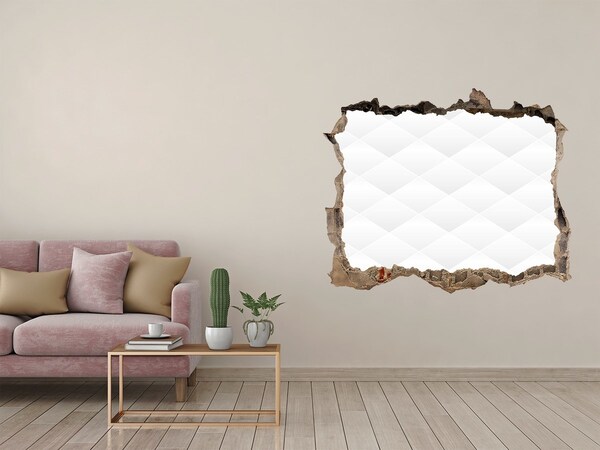 Díra 3D fototapeta nálepka Rozbitá stena s výhľadom na prázdnotu