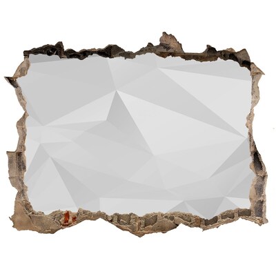 Díra 3D fototapeta na stěnu Rozbitá stena s odrazom