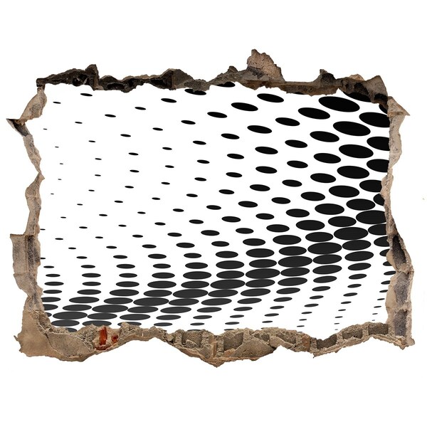 Fototapeta díra na zeď Virtuálny priestor v diere