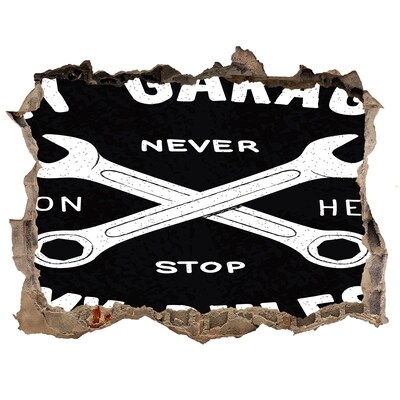 Fototapeta díra na zeď Workshop o pravidlách