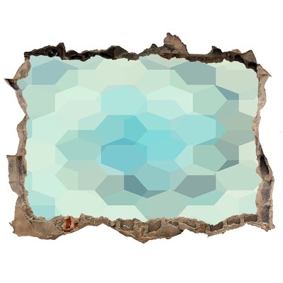 Fototapeta díra na zeď Odrazy vody v betóne