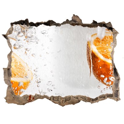 Nálepka díra na zeď Osviežujúci citrusový pohľad