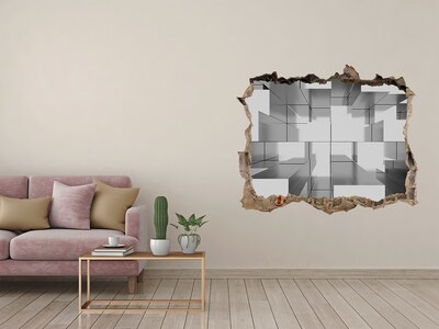 Díra 3D fototapeta nálepka Priestor v betóne