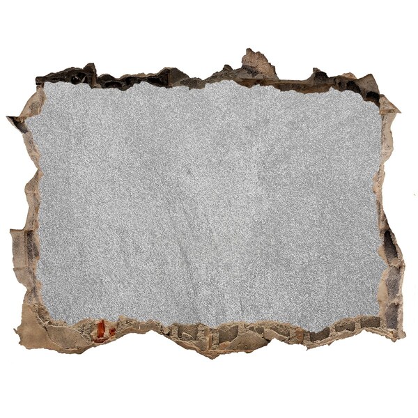 Díra 3D fototapeta na stěnu Prasknutá stena s výhľadom na betón