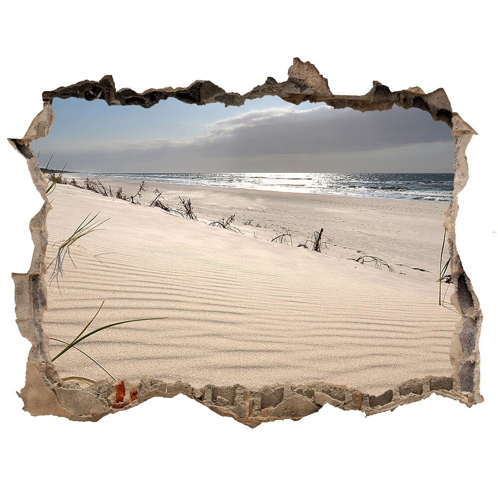 Nálepka fototapeta 3D výhled Mrzeżyno beach
