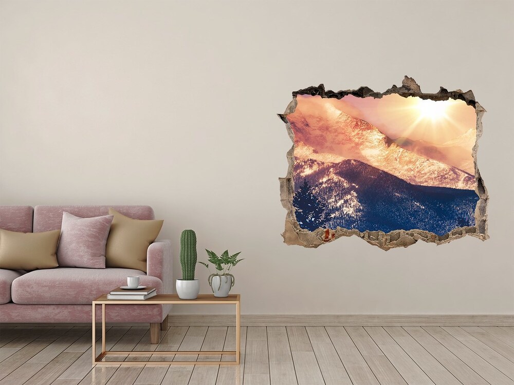 Nálepka fototapeta 3D výhled Colorado mountains