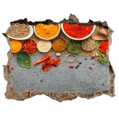 Samolepící nálepka Kuchyňa plná korenín
