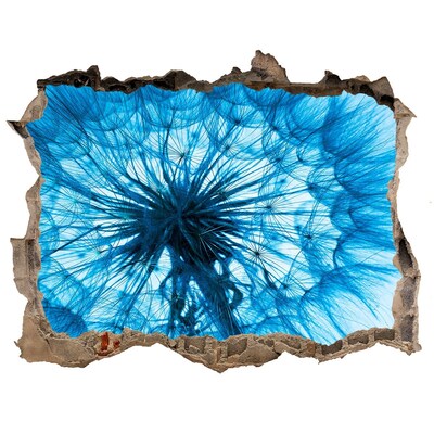 Samolepící díra nálepka Podvodný svet v modrých tónoch