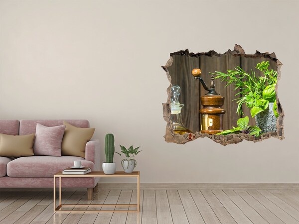 Samolepící nálepka Bylinkový kútik v kuchyni