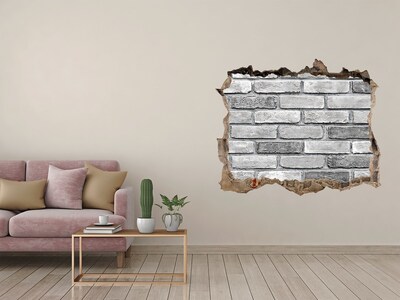 Fotoobraz díra na stěnu Tehlová stena