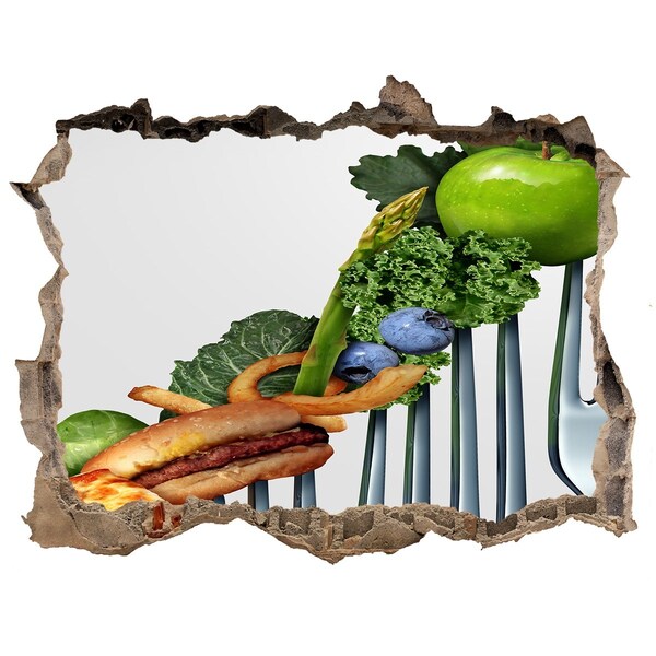 Samolepící nálepka Kulinársky svet za stenou